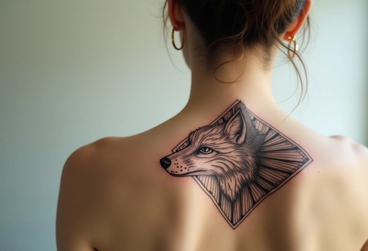 tatouage renard